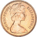 Coin, Great Britain, Elizabeth II, 1/2 Penny, 1983, MS(63), Bronze, KM:926