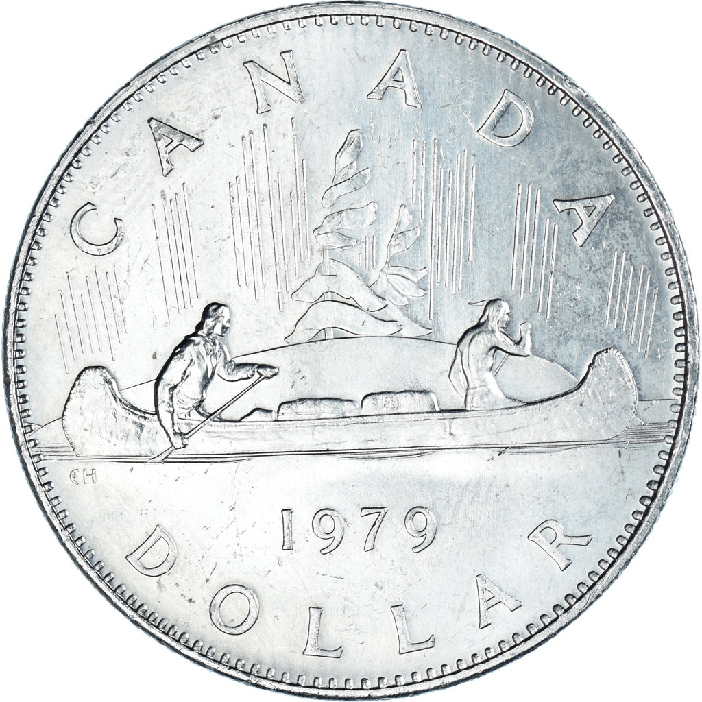 Coin, Canada, Elizabeth II, Dollar, 1979, Royal Canadian Mint, Ottawa