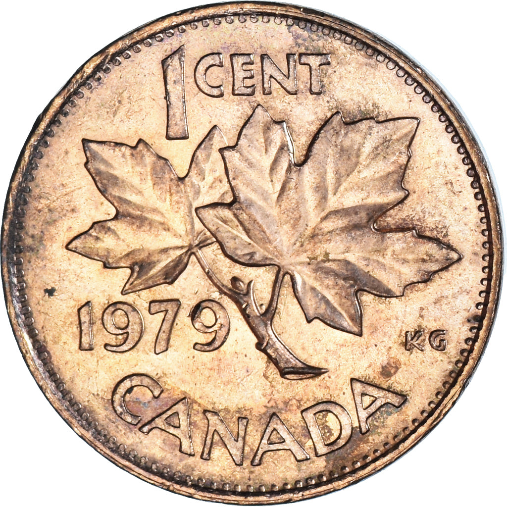 Moneta, Canada, Elizabeth II, Cent, 1979, Royal Canadian Mint, Ottawa