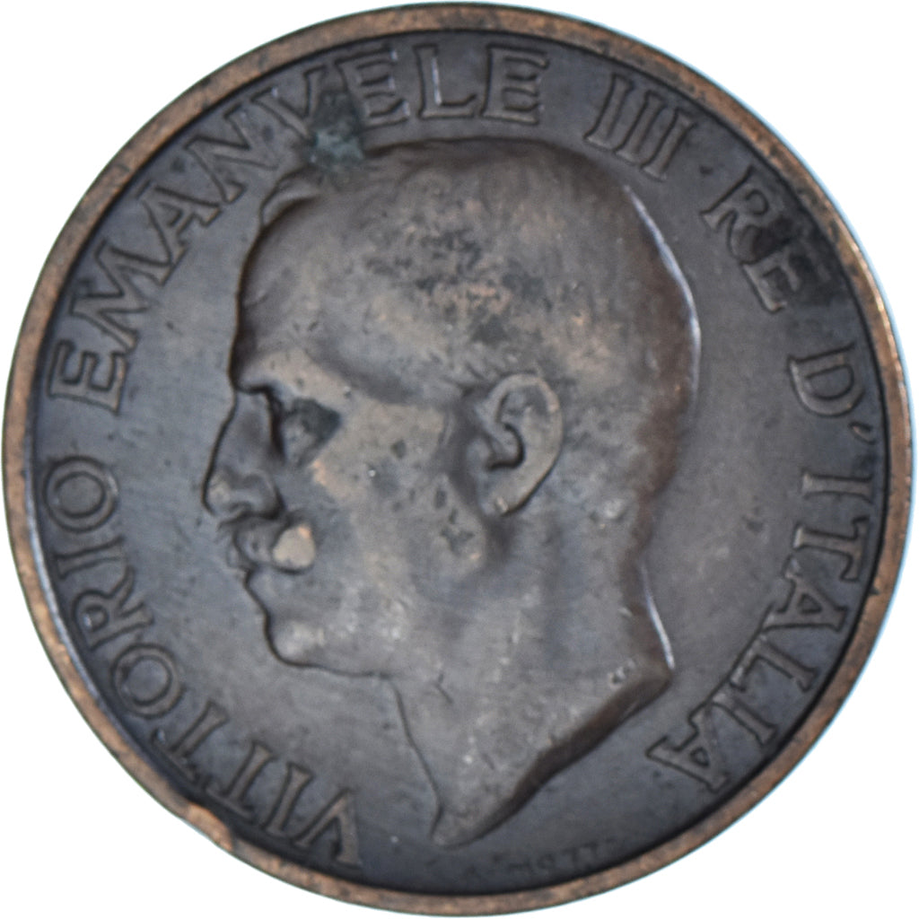 Munten, Italië, Vittorio Emanuele III, 10 Centesimi, 1933, Rome, FR+, Bronzen