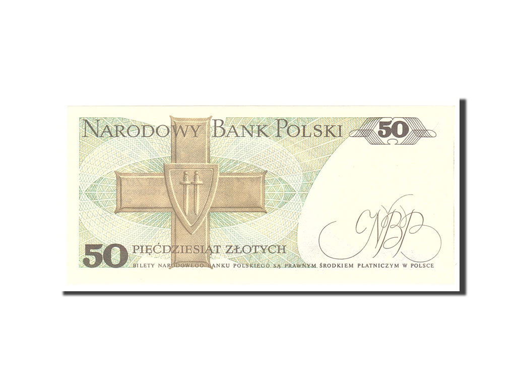 Banknote, Poland, 50 Zlotych, 1986, 1982-06-01, KM:142c, UNC(65-70)