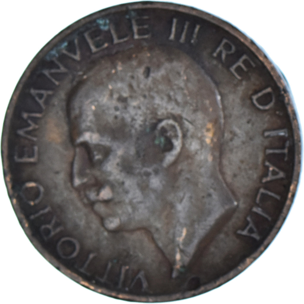 Moeda, Itália, Vittorio Emanuele III, 5 Centesimi, 1922, Rome, VF(20-25)