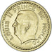 Coin, Monaco, Louis II, Franc, 1943, VF(30-35), Aluminum-Bronze, KM:120A