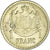 Munten, Monaco, Louis II, Franc, 1943, FR+, Aluminum-Bronze, KM:120A, Gadoury:MC