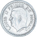 Moeda, Mónaco, Louis II, Franc, 1943, EF(40-45), Alumínio, KM:120, Gadoury:131