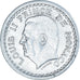 Moneda, Mónaco, Louis II, Franc, 1943, MBC, Aluminio, KM:120, Gadoury:131