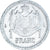 Monnaie, Monaco, Louis II, Franc, 1943, TTB, Aluminium, Gadoury:131, KM:120