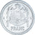 Monnaie, Monaco, Louis II, Franc, 1943, TTB+, Aluminium, Gadoury:131, KM:120