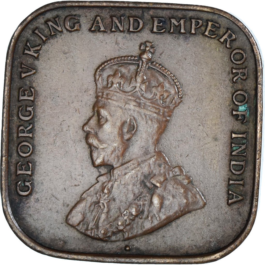 Coin, INDIA-BRITISH, Cent, 1920, George V, AU(50-53), Bronze, KM:32