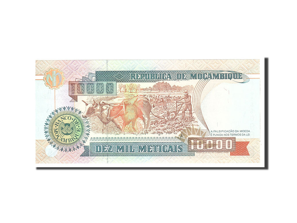 Banconote, Mozambico, 10,000 Meticais, 1991, KM:137, 1991-06-16, FDS