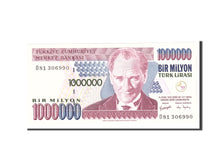 Banknote, Turkey, 1,000,000 Lira, 2002, Undated, KM:213, UNC(65-70)