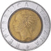 Coin, Italy, 500 Lire, 1991, Rome, VF(20-25), Bi-Metallic, KM:111
