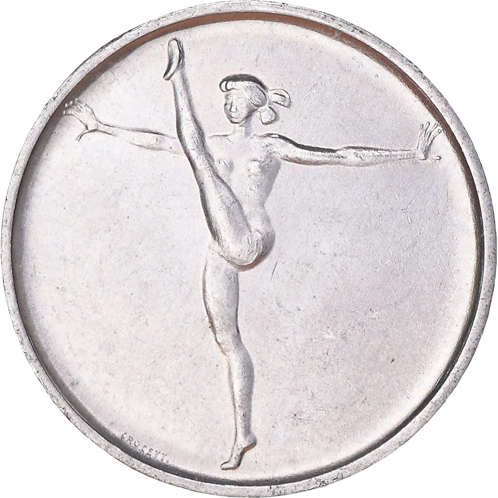 Coin, San Marino, Lira, 1980, Rome, MS(63), Aluminum, KM:102