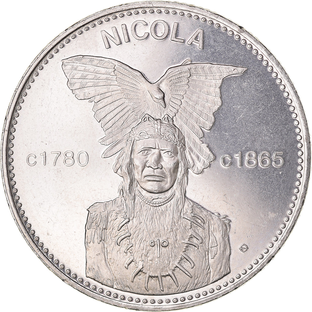 Canada, Jeton d'échange., Indian Heritage, 1978, Okanagan Dollar - Nicola.