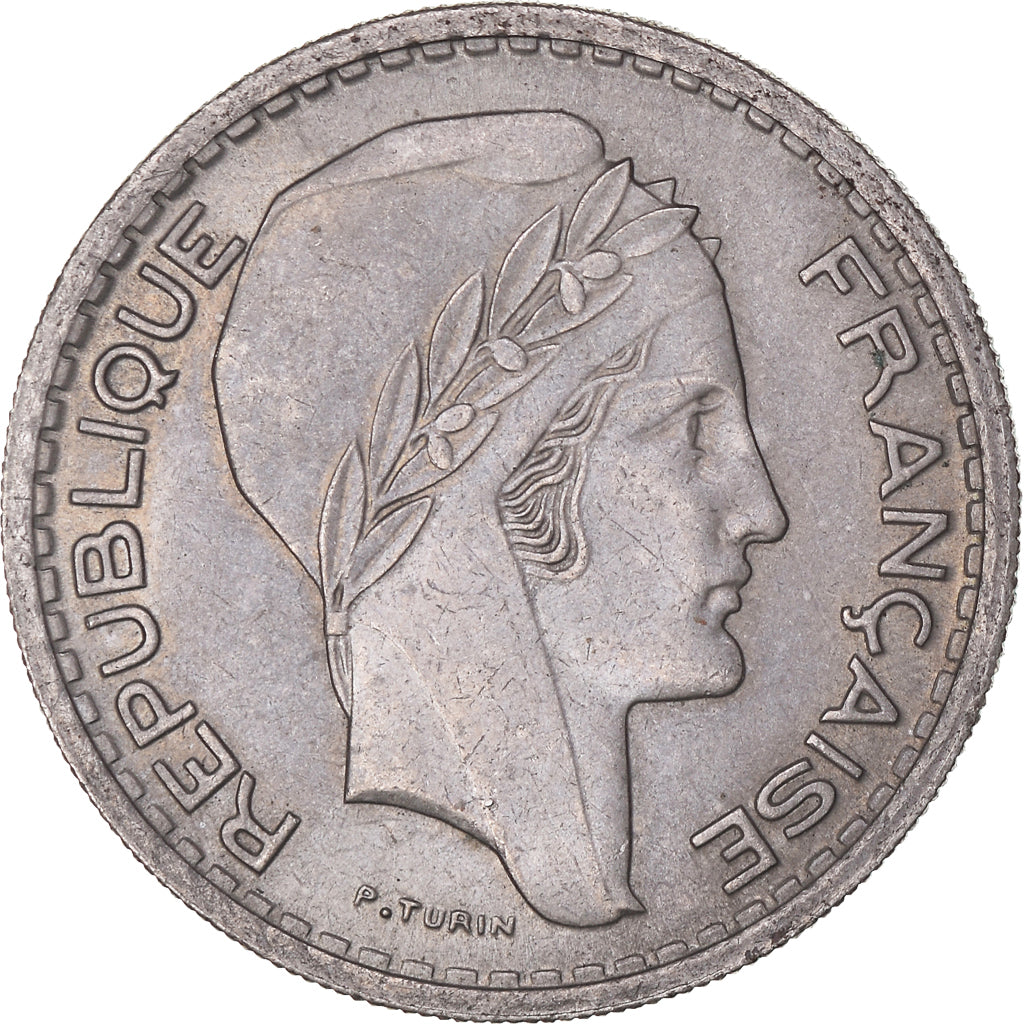 Münze, Frankreich, Turin, 10 Francs, 1948, Paris, SS, Kupfer-Nickel, KM:909.1