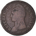 Moneta, Francia, Dupré, Decime, 1799, Paris, An 7., MB, Bronzo, KM:644.1