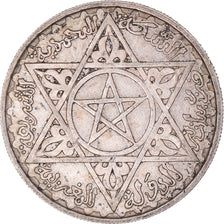 Coin, Morocco, Mohammed V, 200 Francs, AH 1372/1953, Paris, AU(50-53), Silver