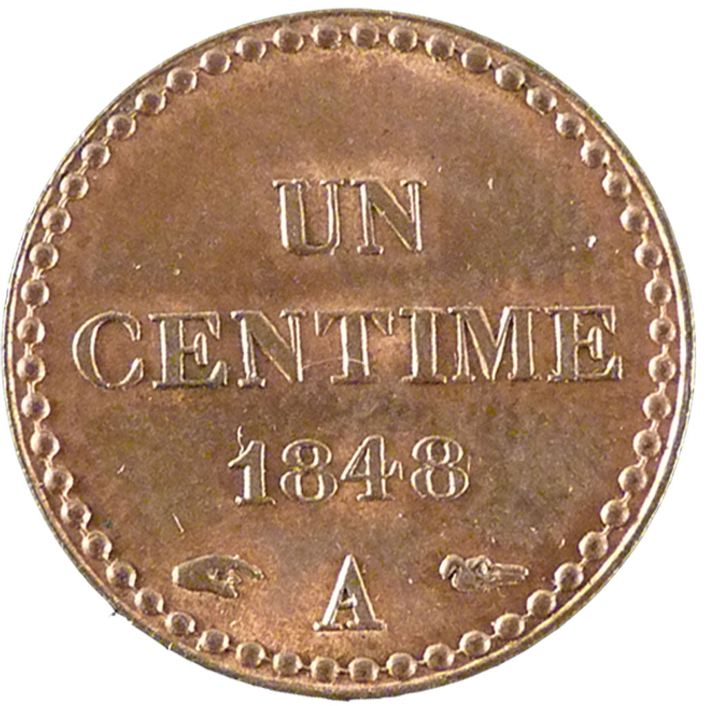 II ème République, 1 Centime Dupré