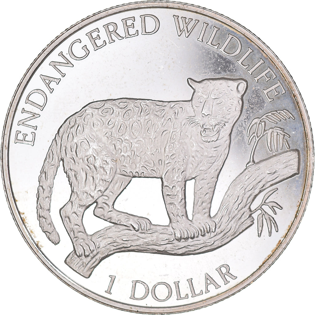 Coin, Niue, Dollar, 1996, BE, EF(40-45), Silver, KM:113