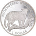 Coin, Niue, Dollar, 1996, BE, EF(40-45), Silver, KM:113