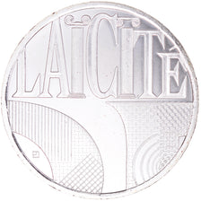 France, 25 Euro, 2013, Laicité.FDC, MS(65-70), Silver
