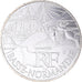 France, 10 Euro, 2011, Paris, Basse-Normandie, FDC, Argent, KM:1729