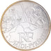 France, 10 Euro, 2012, Paris, Midi-Pyrénées, FDC, Argent, KM:1887