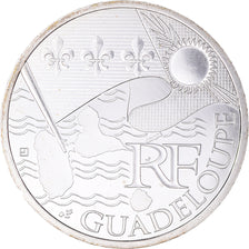France, 10 Euro, 2010, Paris, Guadeloupe, SPL, Argent, KM:1655