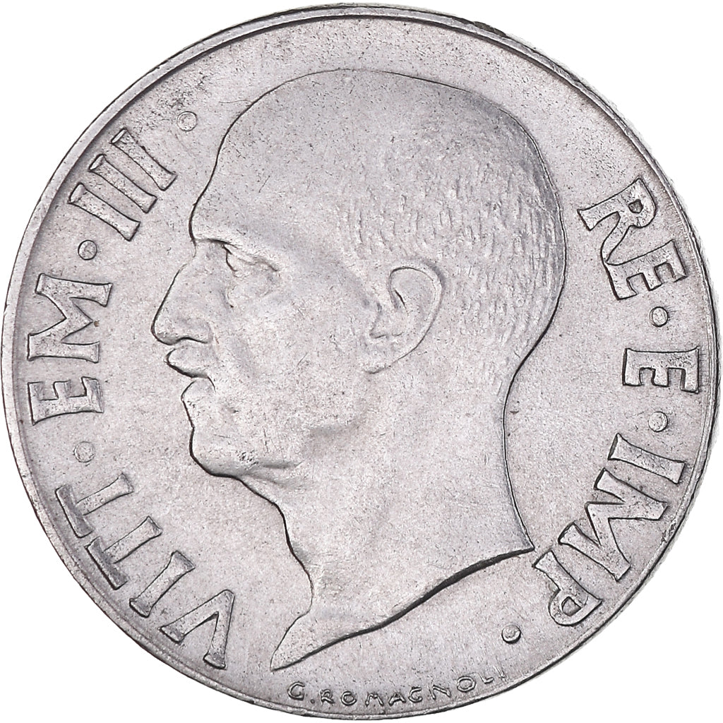 Moeda, Itália, 20 Centesimi, 1941, Rome, EF(40-45), Acmonital (ferritique)