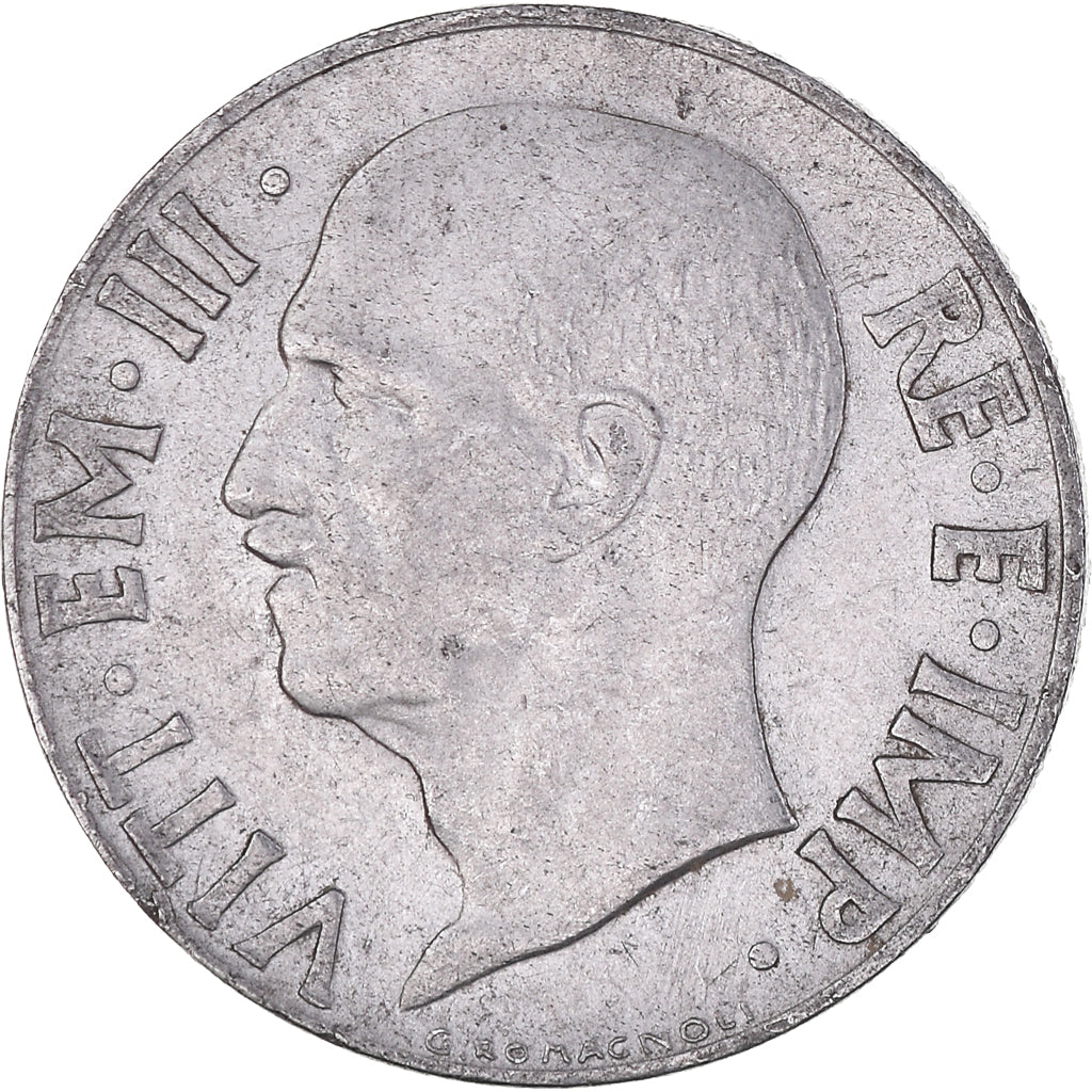 Moeda, Itália, 20 Centesimi, 1941, Rome, VF(30-35), Acmonital (ferritique)