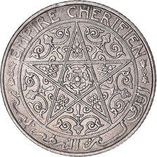 Monnaie, Maroc, Yusuf, 50 Centimes, 1924, Poissy, TTB+, Nickel, KM:35.2