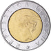 Coin, Italy, 500 Lire, 1996, Rome, VF(30-35), Bi-Metallic, KM:181