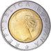 Coin, Italy, 500 Lire, 1997, Rome, AU(55-58), Bi-Metallic, KM:187