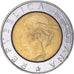 Coin, Italy, 500 Lire, 1997, Rome, VF(20-25), Bi-Metallic, KM:187
