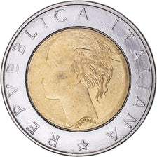 Coin, Italy, 500 Lire, 1994, Rome, EF(40-45), Bi-Metallic, KM:167