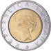 Coin, Italy, 500 Lire, 1994, Rome, EF(40-45), Bi-Metallic, KM:167
