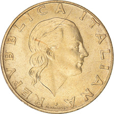 Coin, Italy, 200 Lire, 1993, Rome, EF(40-45), Bronzital, KM:155