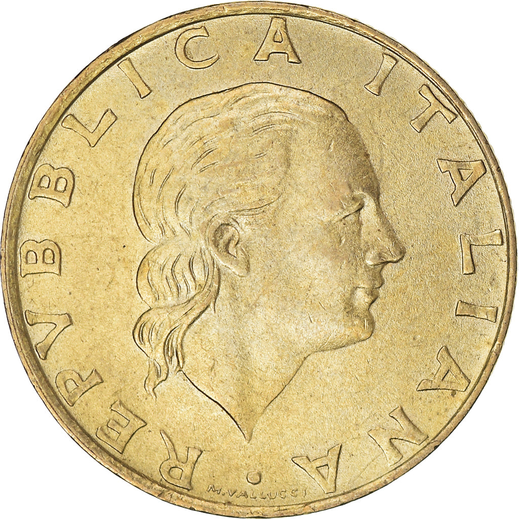 Munten, Italië, 200 Lire, 1994, Rome, ZF+, Bronzital, KM:164