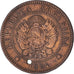 Moneda, Argentina, Centavo, 1884, BC+, Bronce, KM:32