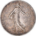 Moneda, Francia, Semeuse, 2 Francs, 1920, Paris, BC+, Plata, KM:845.1