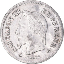 Coin, France, Napoleon III, Napoléon III, 20 Centimes, 1867, Strasbourg
