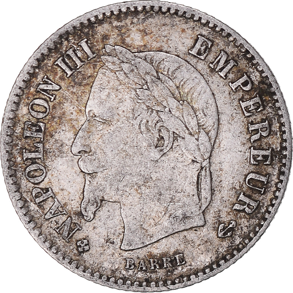 Coin, France, Napoleon III, Napoléon III, 20 Centimes, 1867, Strasbourg