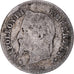 Coin, France, Napoleon III, 20 Centimes, 1866, Strasbourg, VF(20-25), Silver