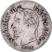 Coin, France, Napoleon III, 20 Centimes, 1866, Strasbourg, VF(30-35), Silver