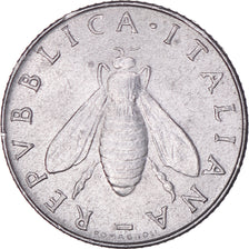 Coin, Italy, 2 Lire, 1959, Rome, EF(40-45), Aluminum, KM:94