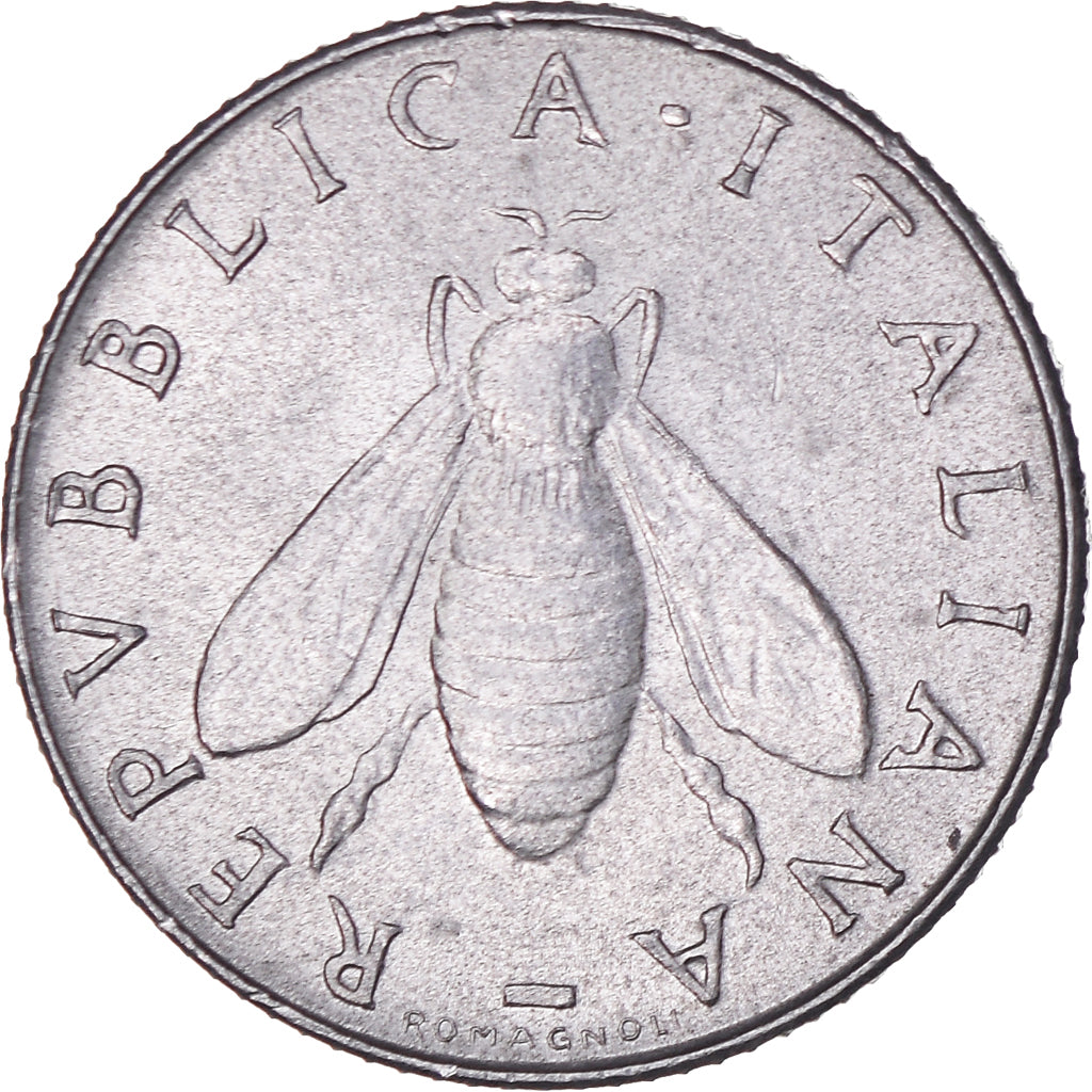 Monnaie, Italie, 2 Lire, 1959, Rome, TTB, Aluminium, KM:94