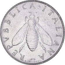 Coin, Italy, 2 Lire, 1959, Rome, VF(30-35), Aluminum, KM:94