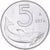 Coin, Italy, 5 Lire, 1974, Rome, AU(50-53), Aluminum, KM:92
