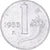Moneta, Włochy, Lira, 1955, Rome, EF(40-45), Aluminium, KM:91