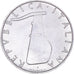 Coin, Italy, 5 Lire, 1974, Rome, MS(64), Aluminum, KM:92